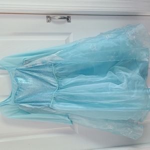 Disney Elsa Costume Dress.